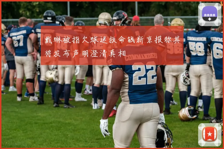 戴琳被指欠球迷救命钱新京报称其将发布声明澄清真相